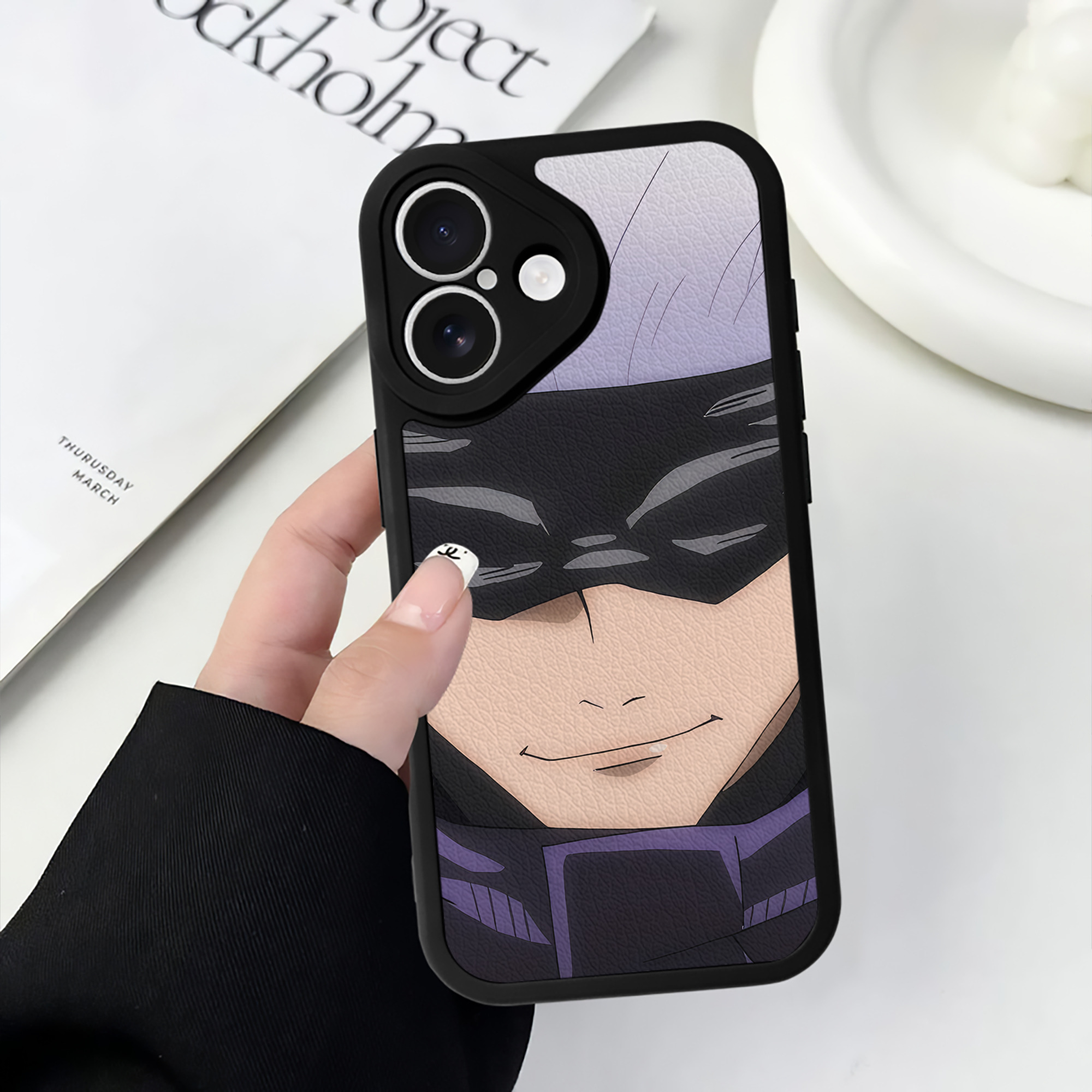 （画像用） SPY×FAMILY间谍家家酒 【iPhone 16シリーズ対応】シリコンスマホケース（レザー調） 材質：シリコン